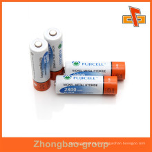 customizable heat sensitive shrinkable printable shrink wrap tube with your logo for battery package